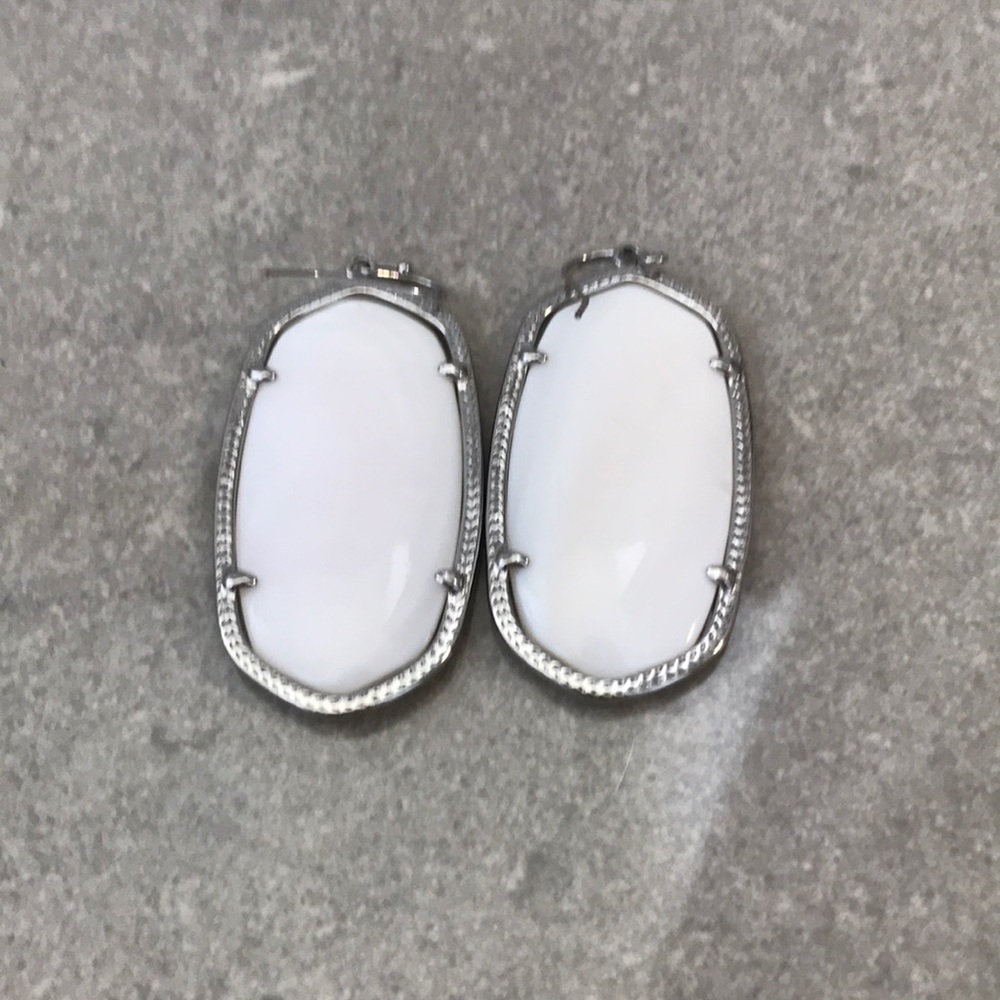 Kendra Scott white Earrings
